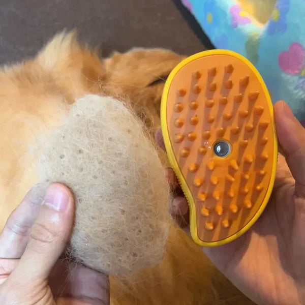 3-In-1 Pet Steaming Brush | Pet Steaming Brush | PuppiPals